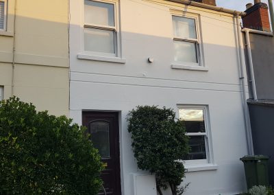 repaint house front
