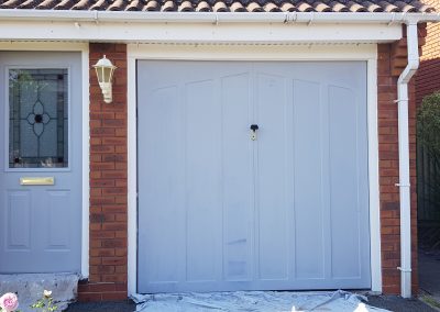 repainted domestic doors