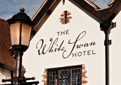 the white swan hotel outside