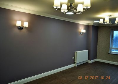 feature purple wall
