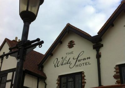 the white swan hotel outside