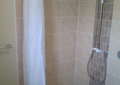 tiling in shower