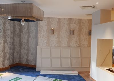 Worcester Wallpapering Entrance hall