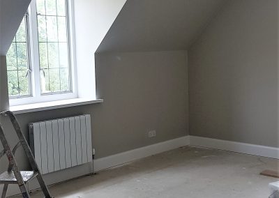 domestic bedroom renovation