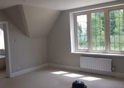 large bedroom repaint