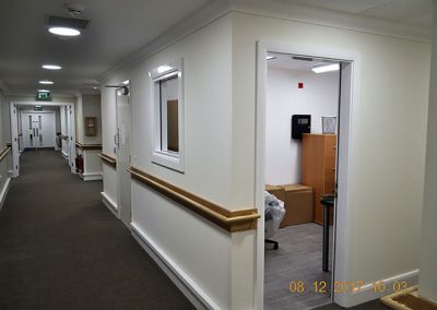 clean fresh corridor
