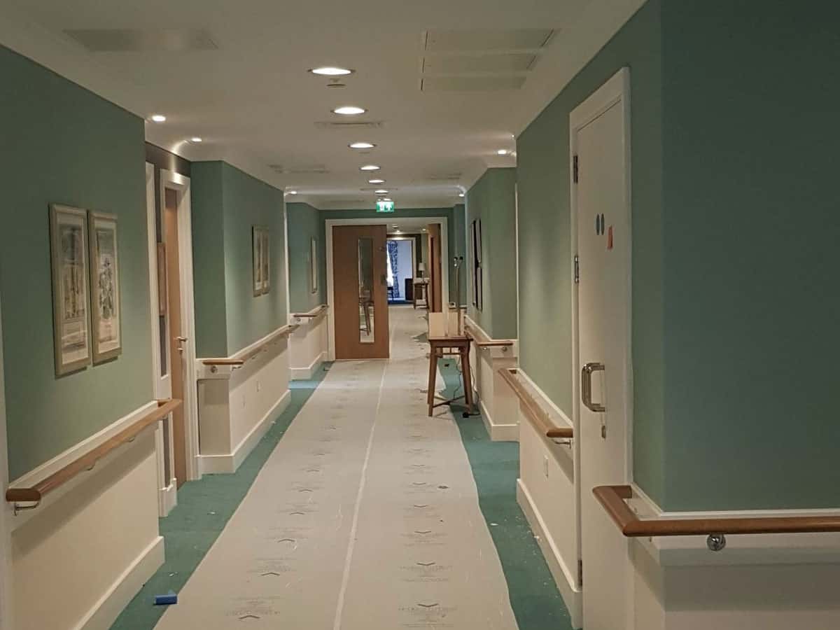 commercial painting and decorating worcester retirement home