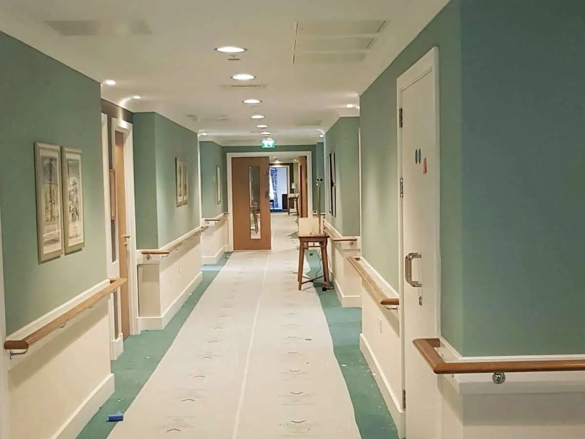 painters and decorators Evesham retirement home
