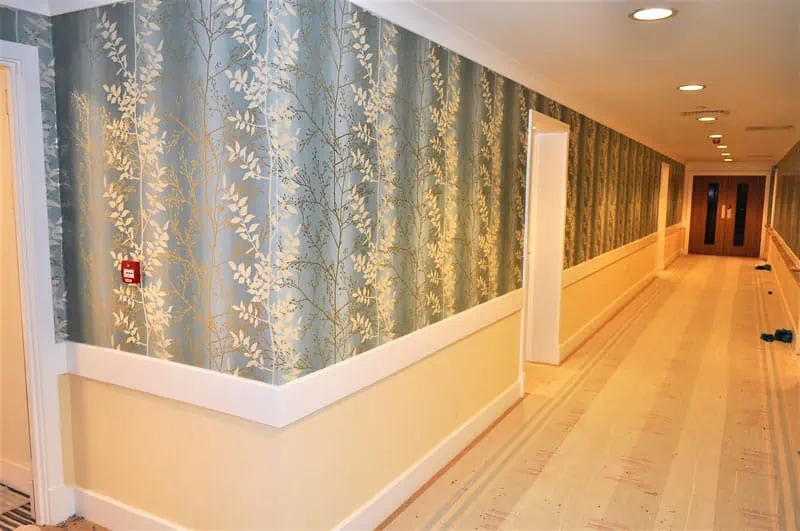 wallpapering evesham